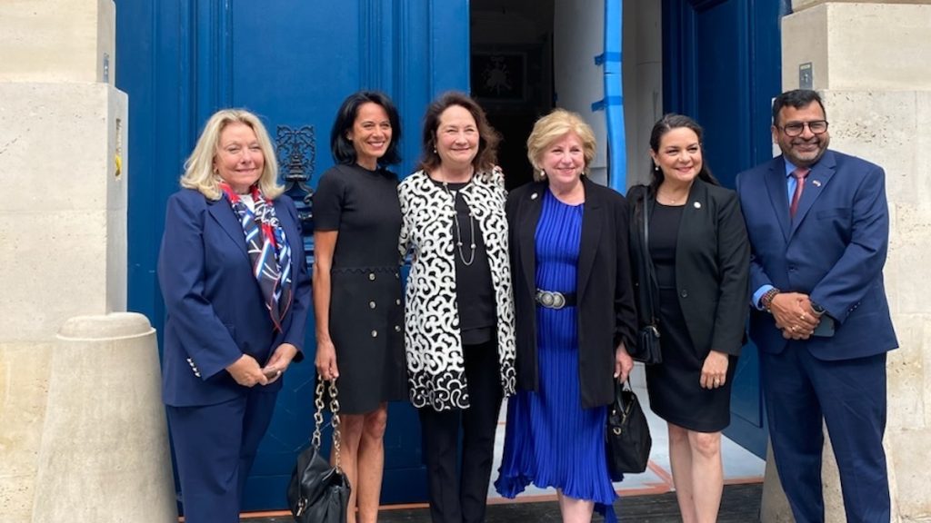 First Lady Cecilia Abbott leads Texas delegation to Paris