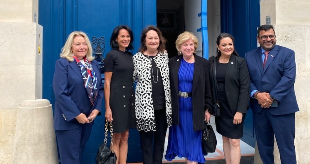 First Lady Cecilia Abbott leads Texas delegation to Paris