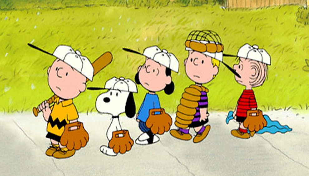 Sunday Inspiration: Charlie Brown Baseball Team