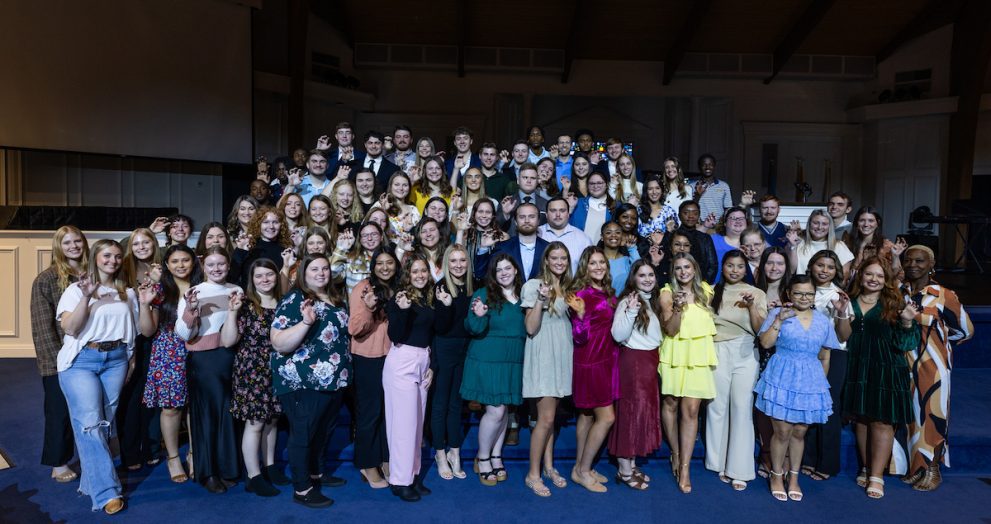 ETBU holds Ring Blessing