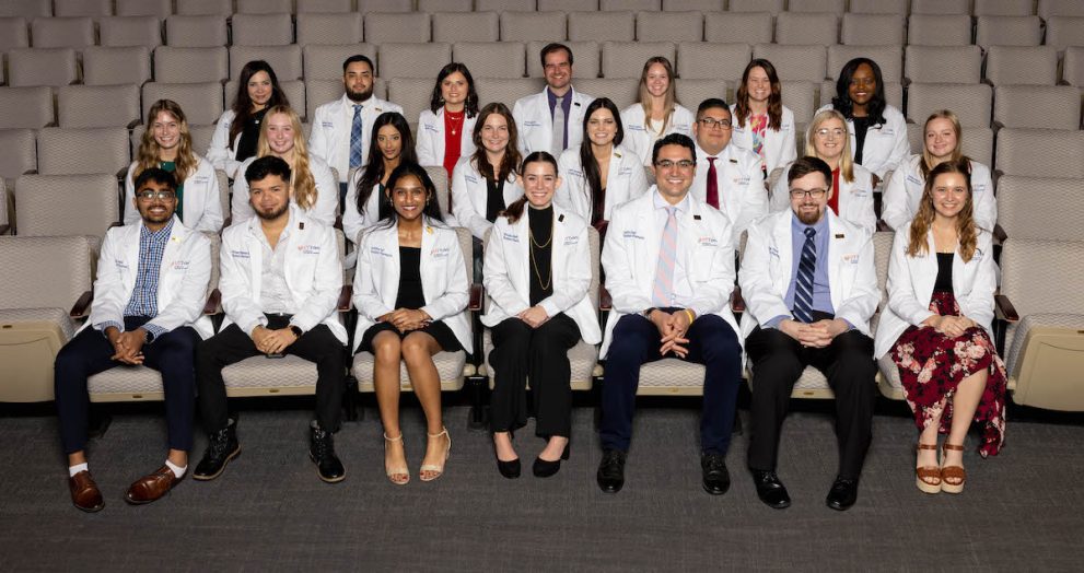 UT Tyler white coat ceremony