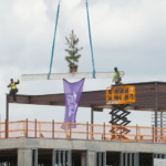 SFA Marks Major Milestone with Final Beam Placement for New Forestry and Agriculture Building